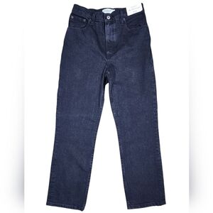 Abercrombie & Fitch The 90's Straight Ultra High Rise Denim Womens 26 Short NWT